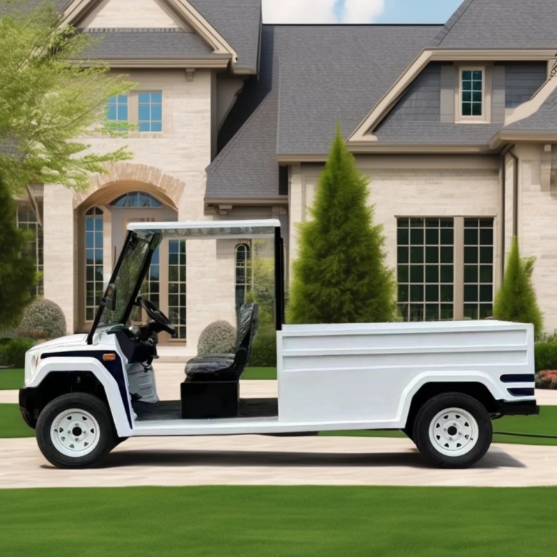 Electric Golf Cart with Dump Bed for Sale in Netherlands