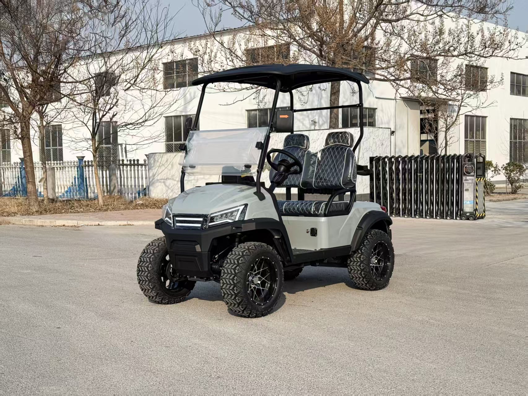 JERRY RXK Upgraded Club Car 4 Seat Golf Cart | Club Car Golf Cart 4 Seater