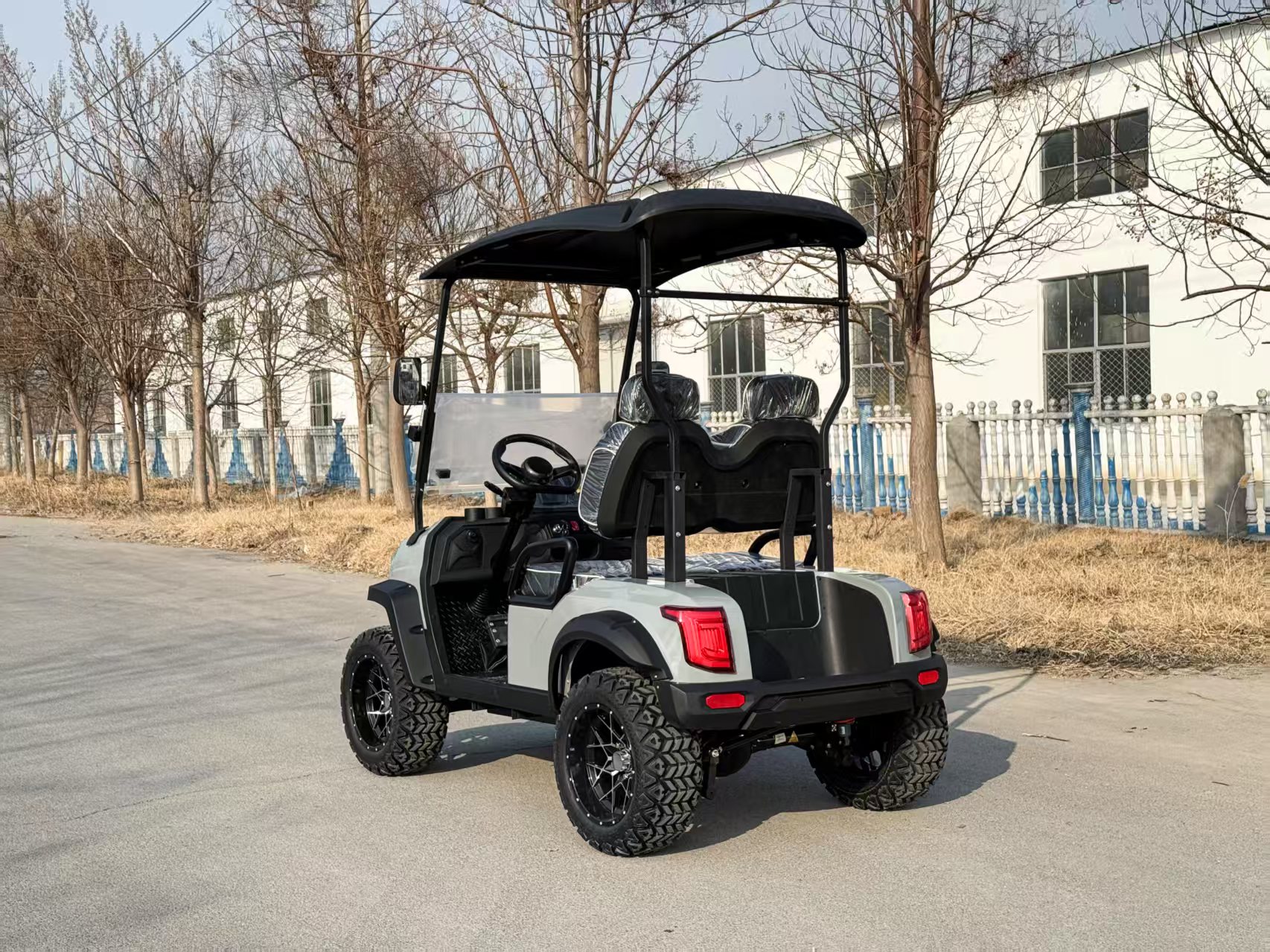 JERRY RXK Upgraded Club Car 4 Seat Golf Cart | Club Car Golf Cart 4 Seater